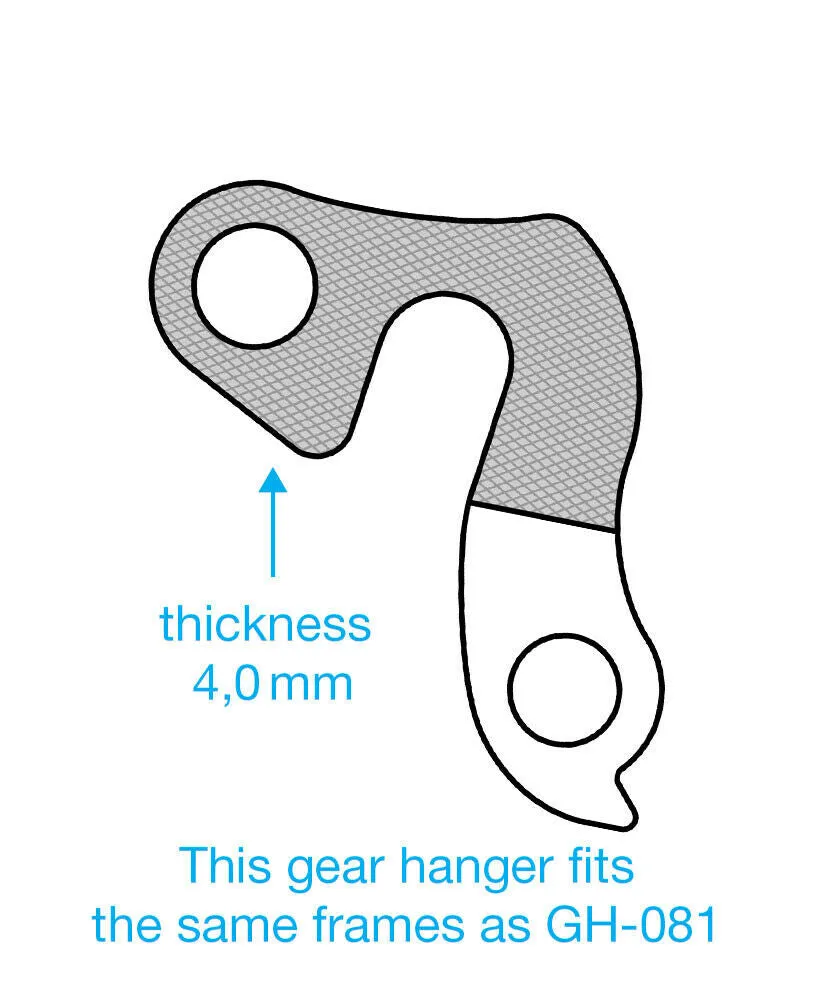 Bulls GH-013 Rear Derailleur Hanger / Drop Out - Bianchi Cube Fuji Merida Orbea