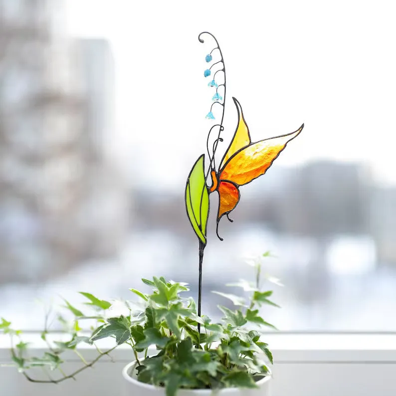 Butterfly Plant Stake