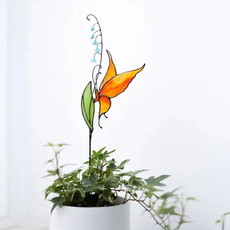 Butterfly Plant Stake