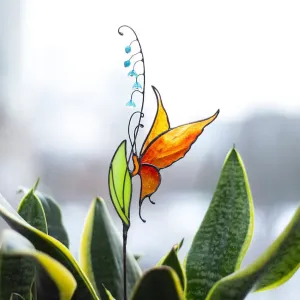 Butterfly Plant Stake