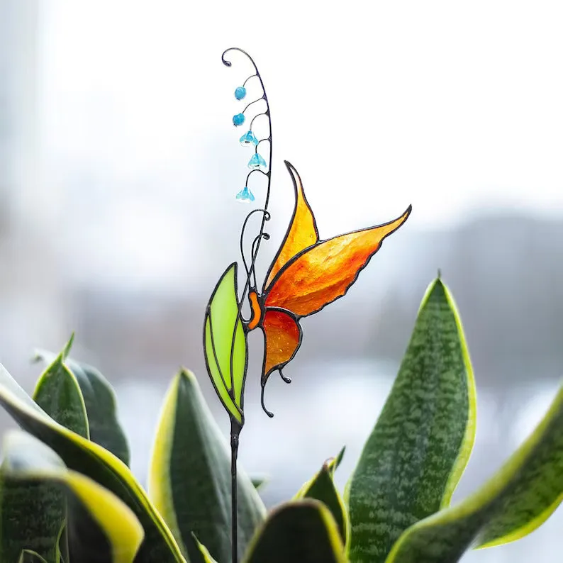Butterfly Plant Stake