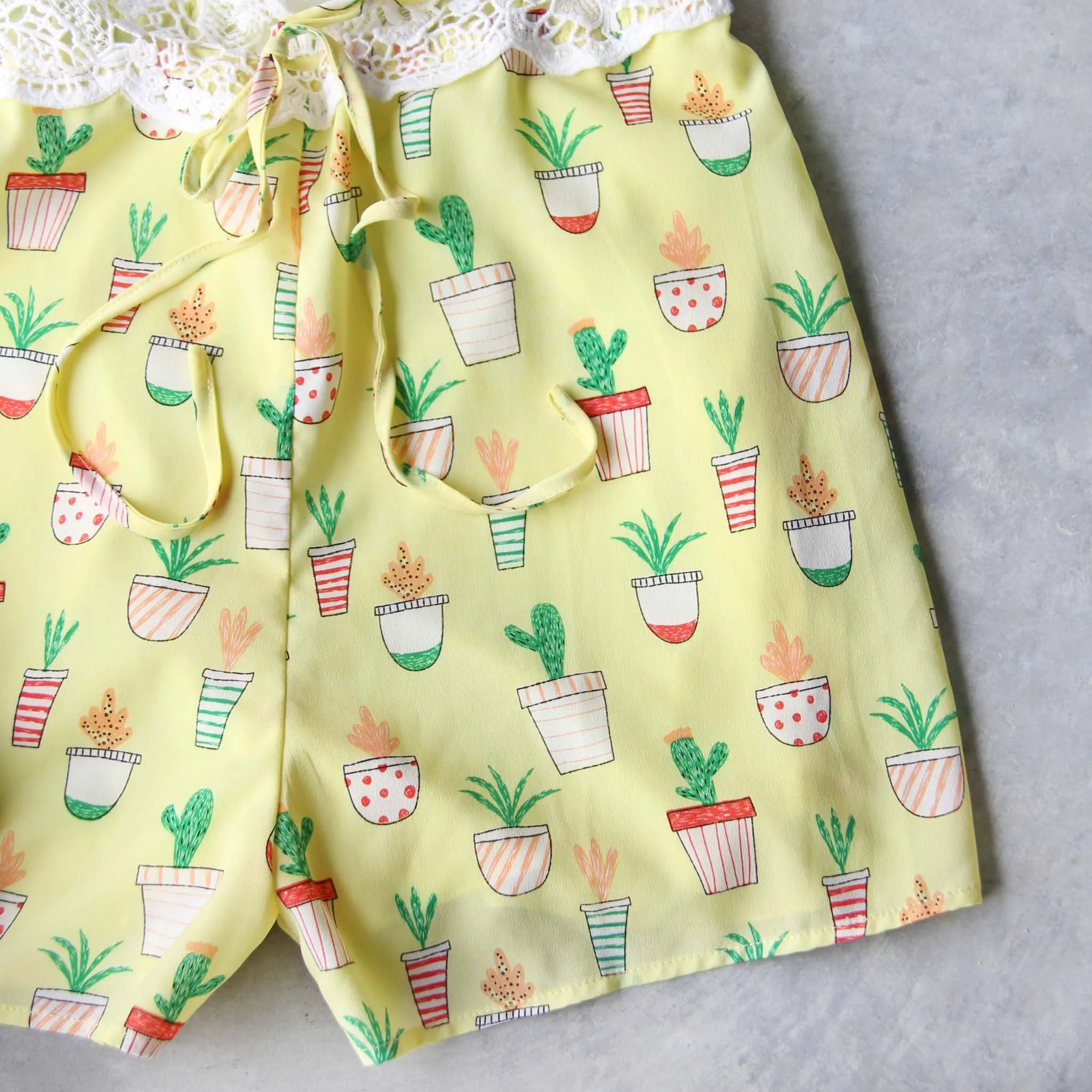 Cactus Sweet Romper