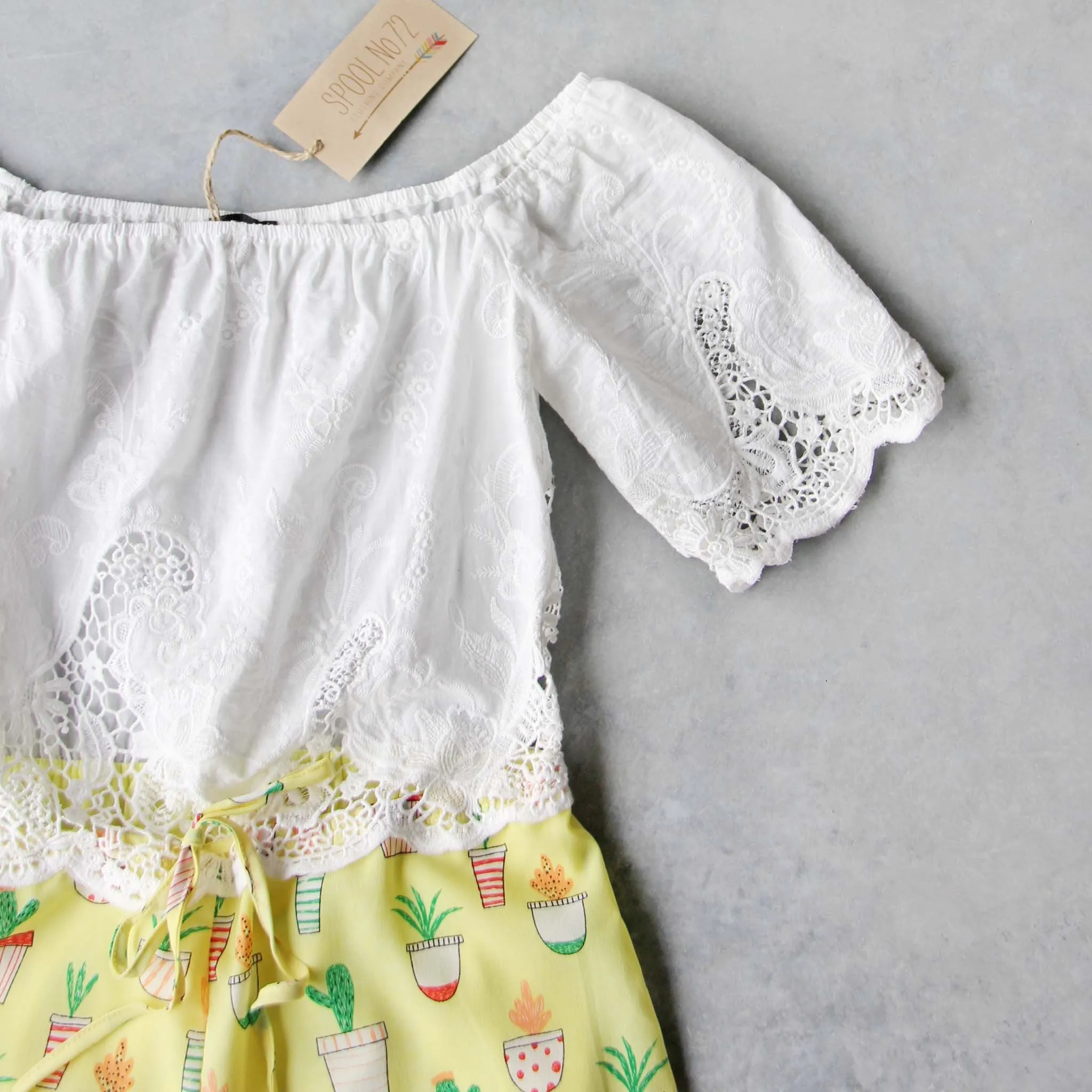 Cactus Sweet Romper