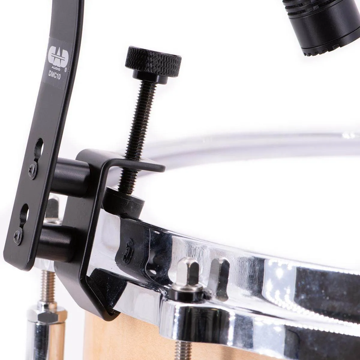 CAD Metal Drum Rim Microphone Holder ~ Black