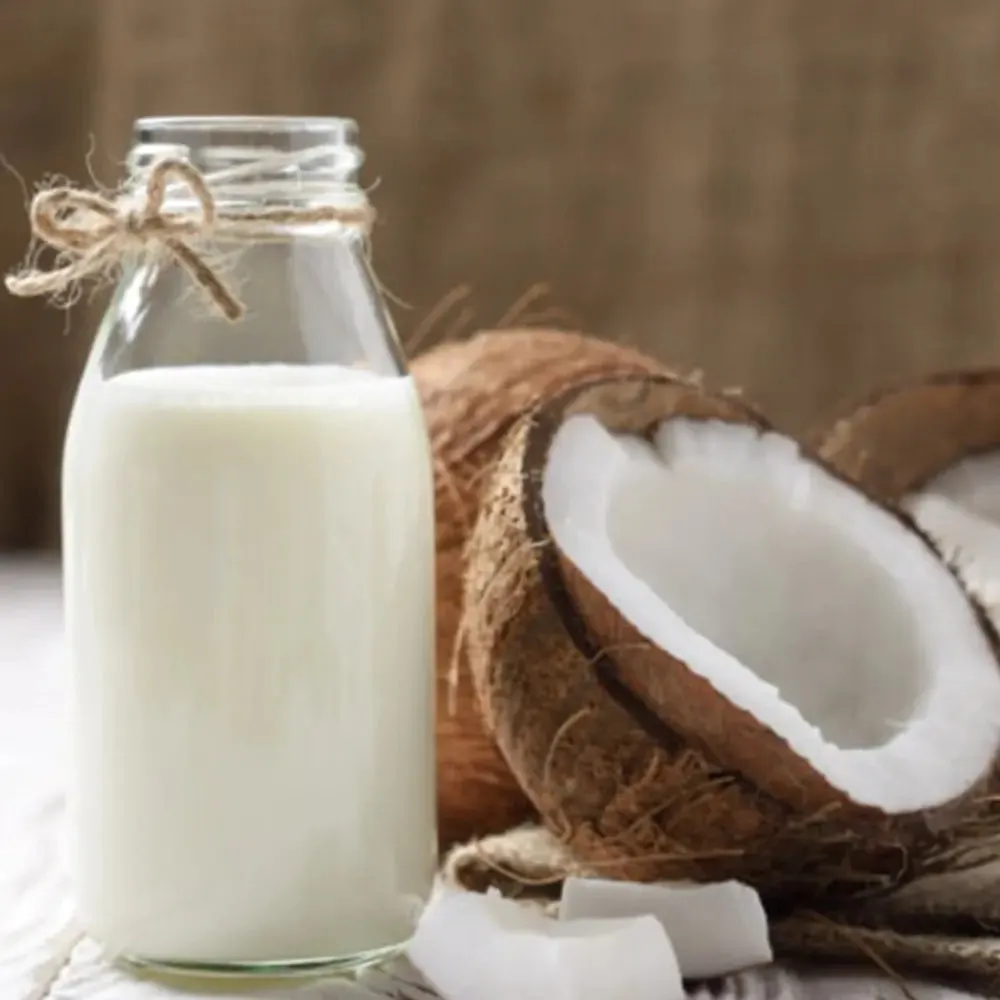 Calming Coconut 8 oz Wickless Crystal Infused Candle