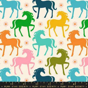 Carousel, Fancy Horse in Natural