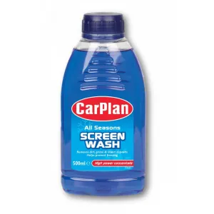 CarPlan All Seasons Concentrated Screenwash 500ml | SWA500
