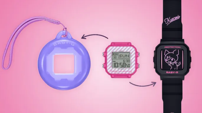 Casio Baby-G X KUROMI BGD10KKM-1D