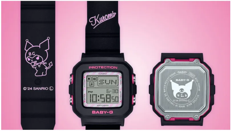 Casio Baby-G X KUROMI BGD10KKM-1D