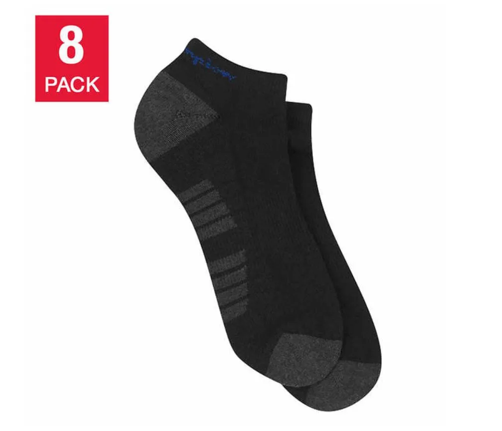 Champion Elite Socks Men's Low Cut Cushioned Sock 8-pair