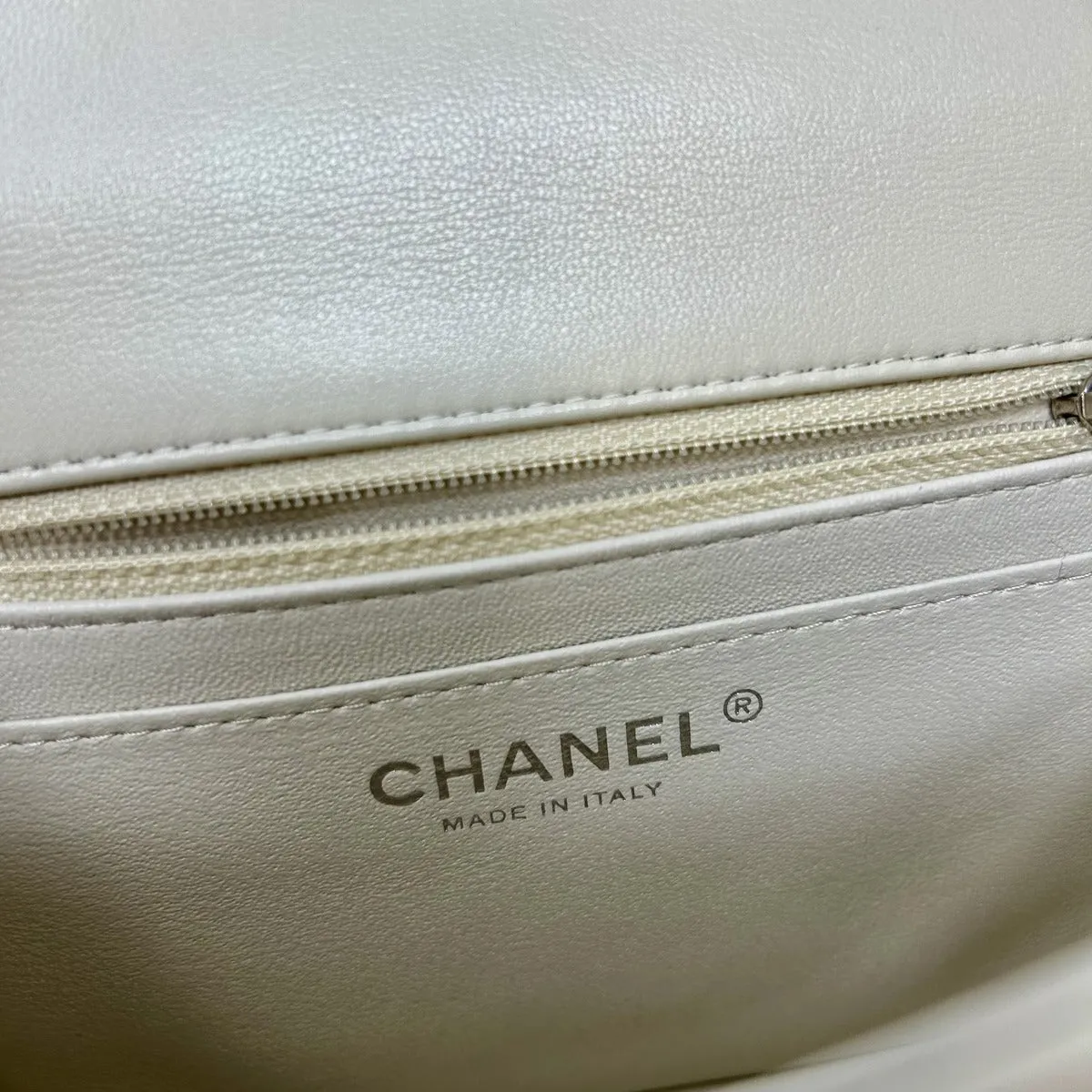 Chanel 2020 Chevron  Mini Square Flap Bag