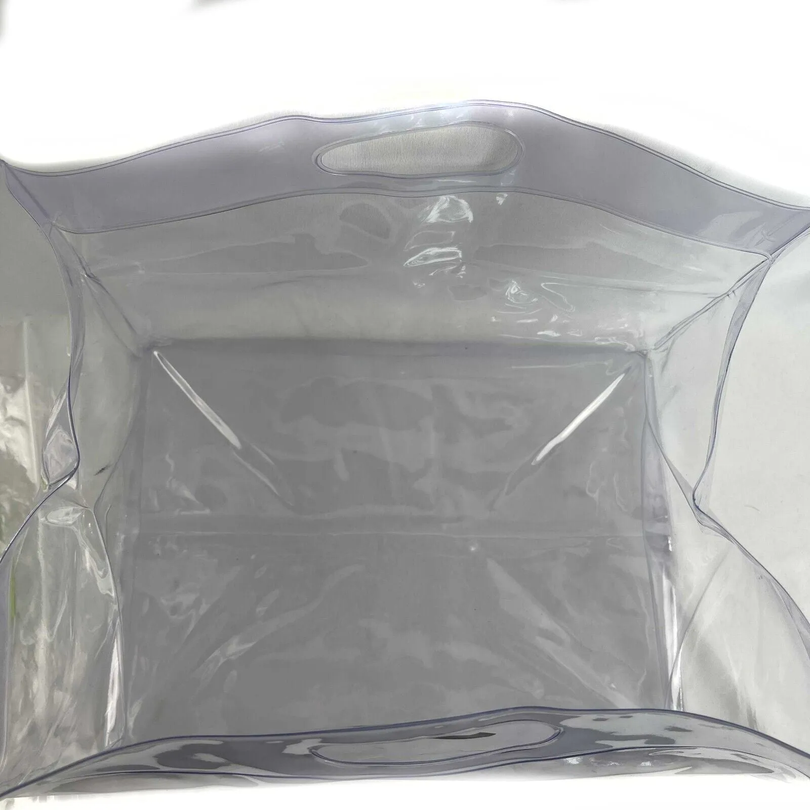 Chanel PVC Shopping Clear CC Tote RARE