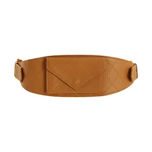Chanel Tan Quilted Belt Bag