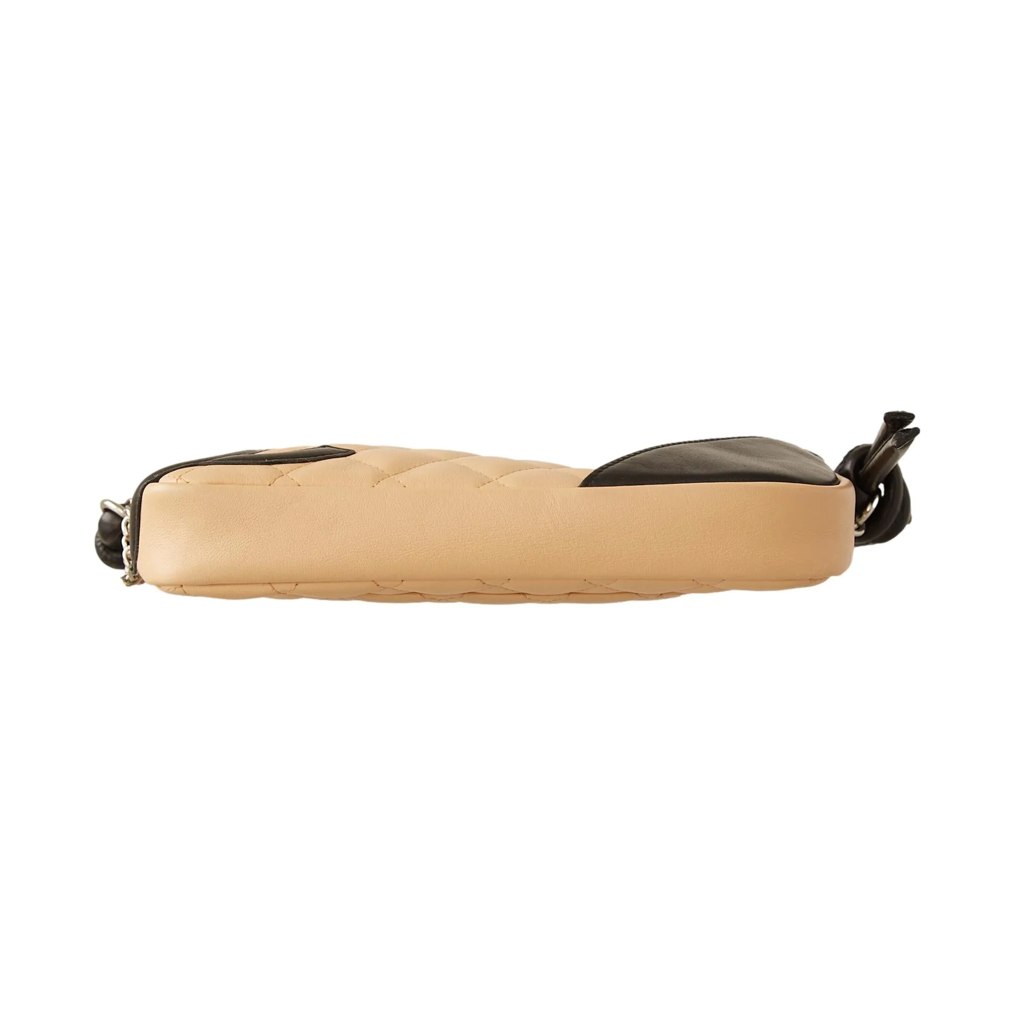 Chanel Tan Quilted Cambon Shoulder Bag