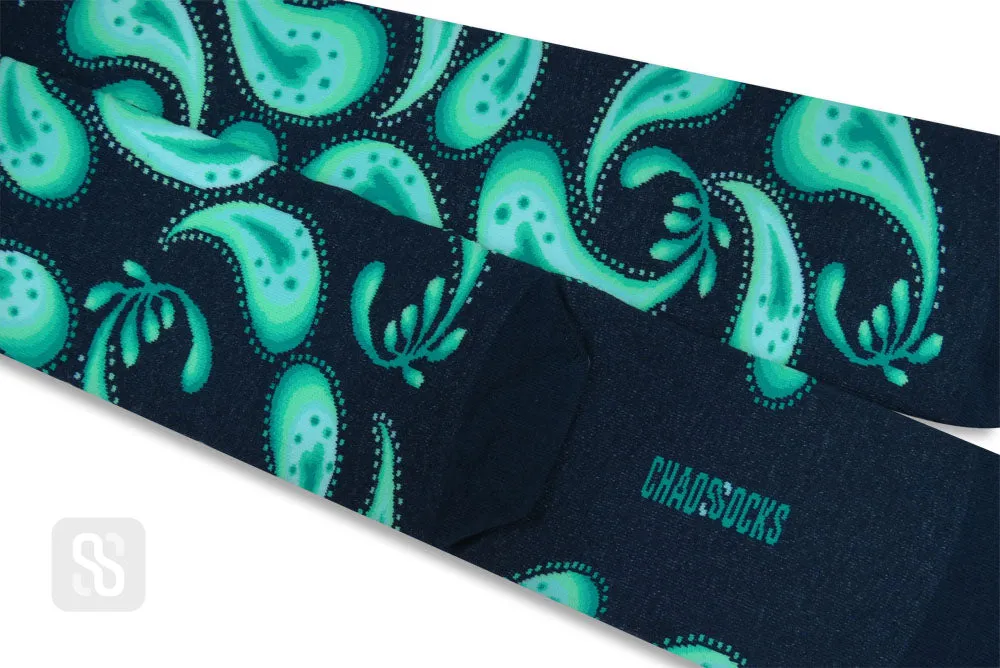 Chaossocks - Paisley - Kiwi Navy