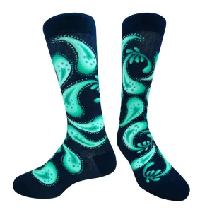 Chaossocks - Paisley - Kiwi Navy