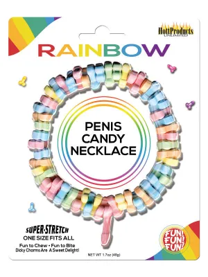 Charms Multi-Flavored  Shaped Candy Necklace