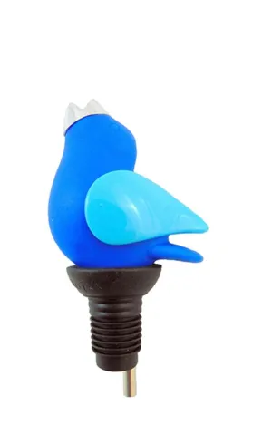 ChirpyTop™ Wine Pourer Cobalt/Aqua