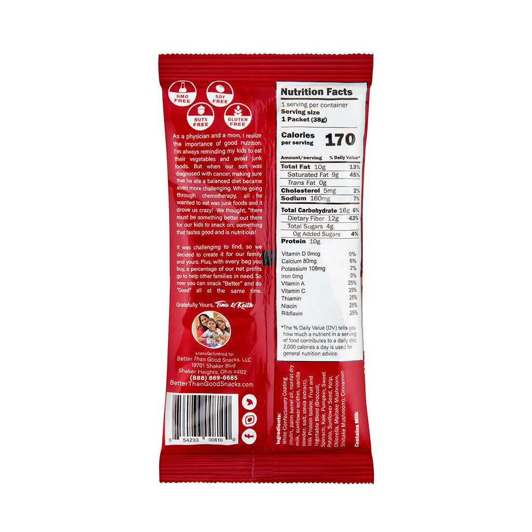 Cinnamon Roll Protein Grab n' Go Puffs