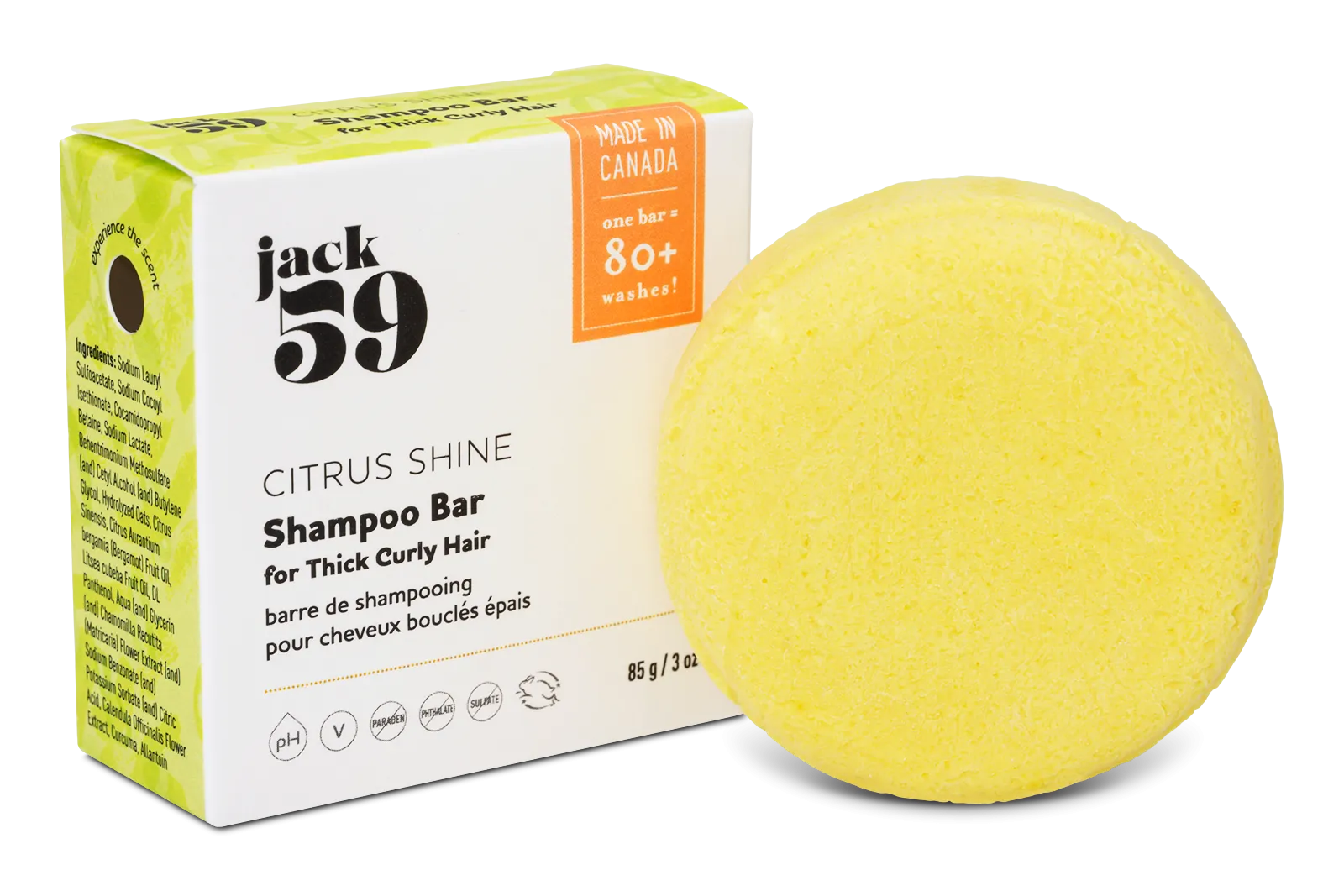 Citrus Shine Shampoo Bar
