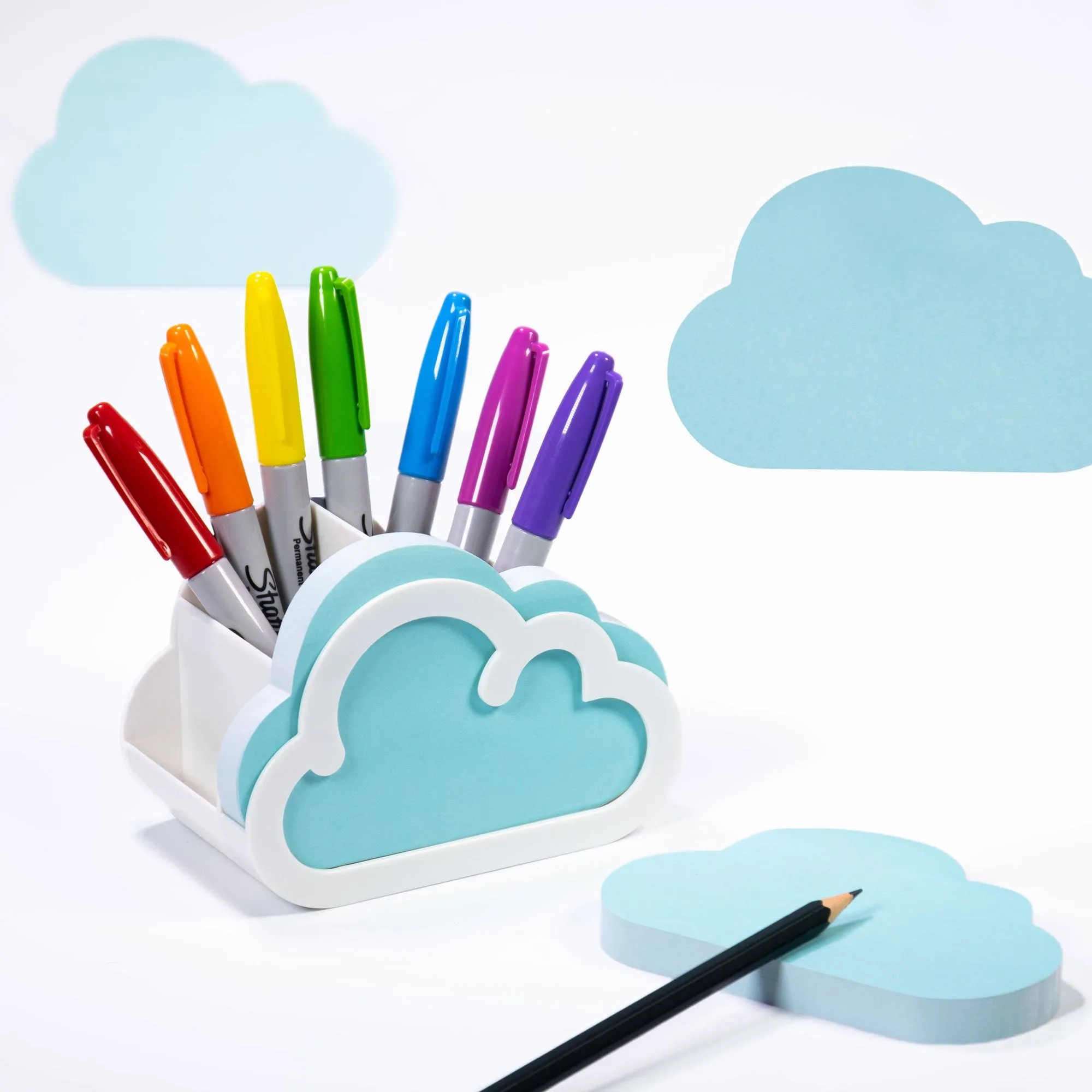 Cloud Notes Desk Tidy