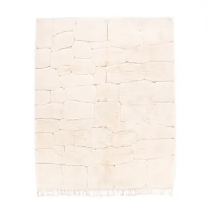 Cloudy Sky - Luxury Shag Moroccan Rug