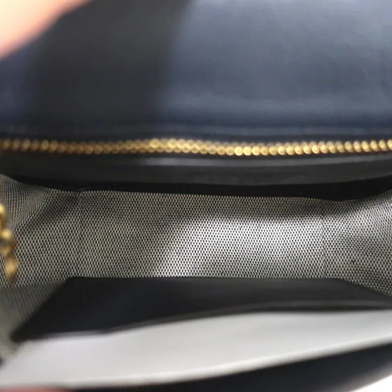 Coach Rambler 16 Mini Crossbody Bag with Varsity Stripe Blue Leather NEW