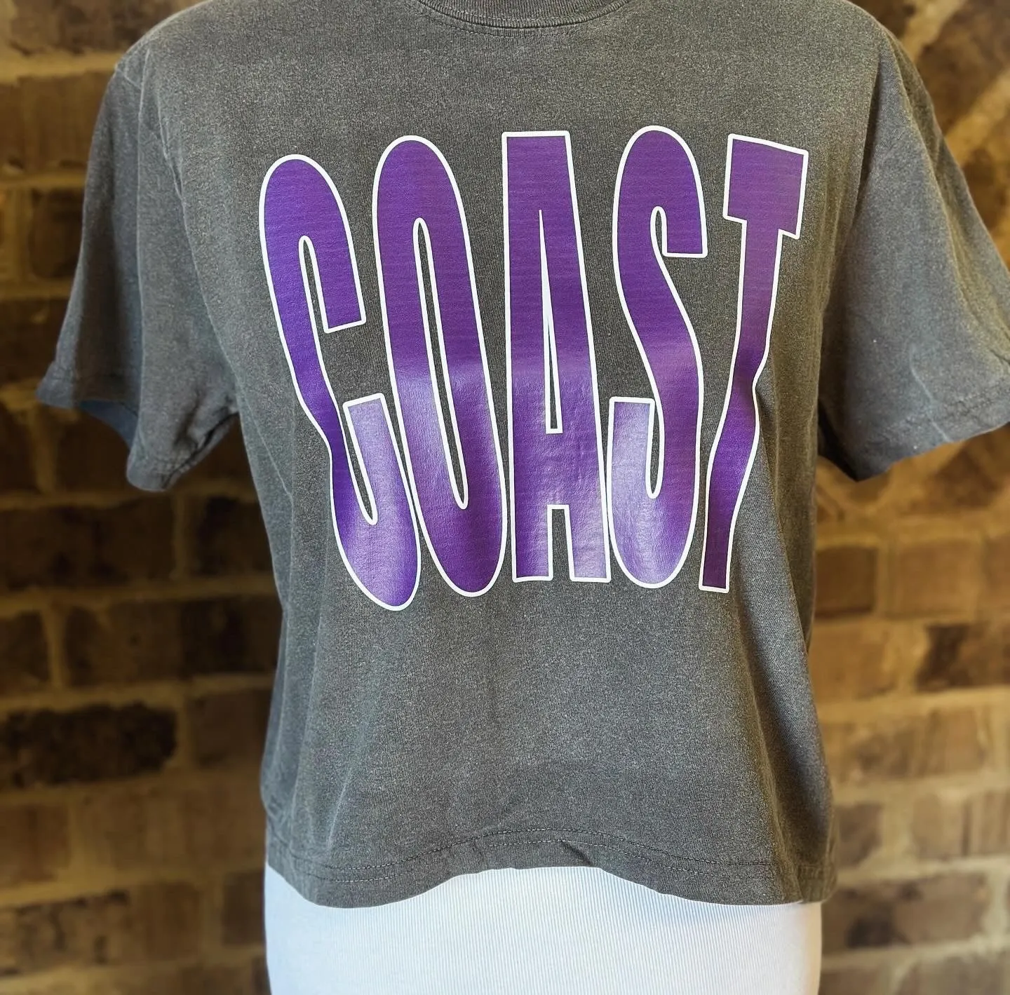 COAST Purple Stretch Tee|Sweatshirt