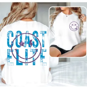 COAST Smiley Tee| Sweatshirt