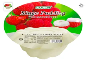 COCON, LYCHEE JELLY WITH NATA DE COCO  IN BOWL SHAPE 420G