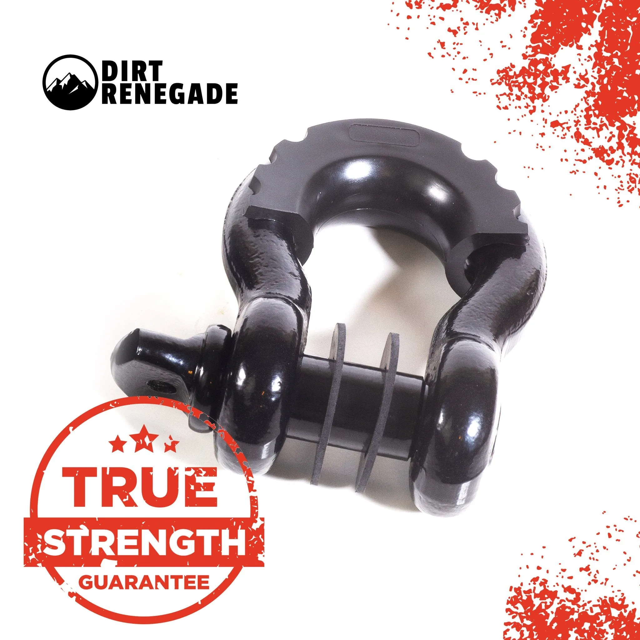 Complete Recovery Kit - 30ft Tow Strap & Shackle Kit