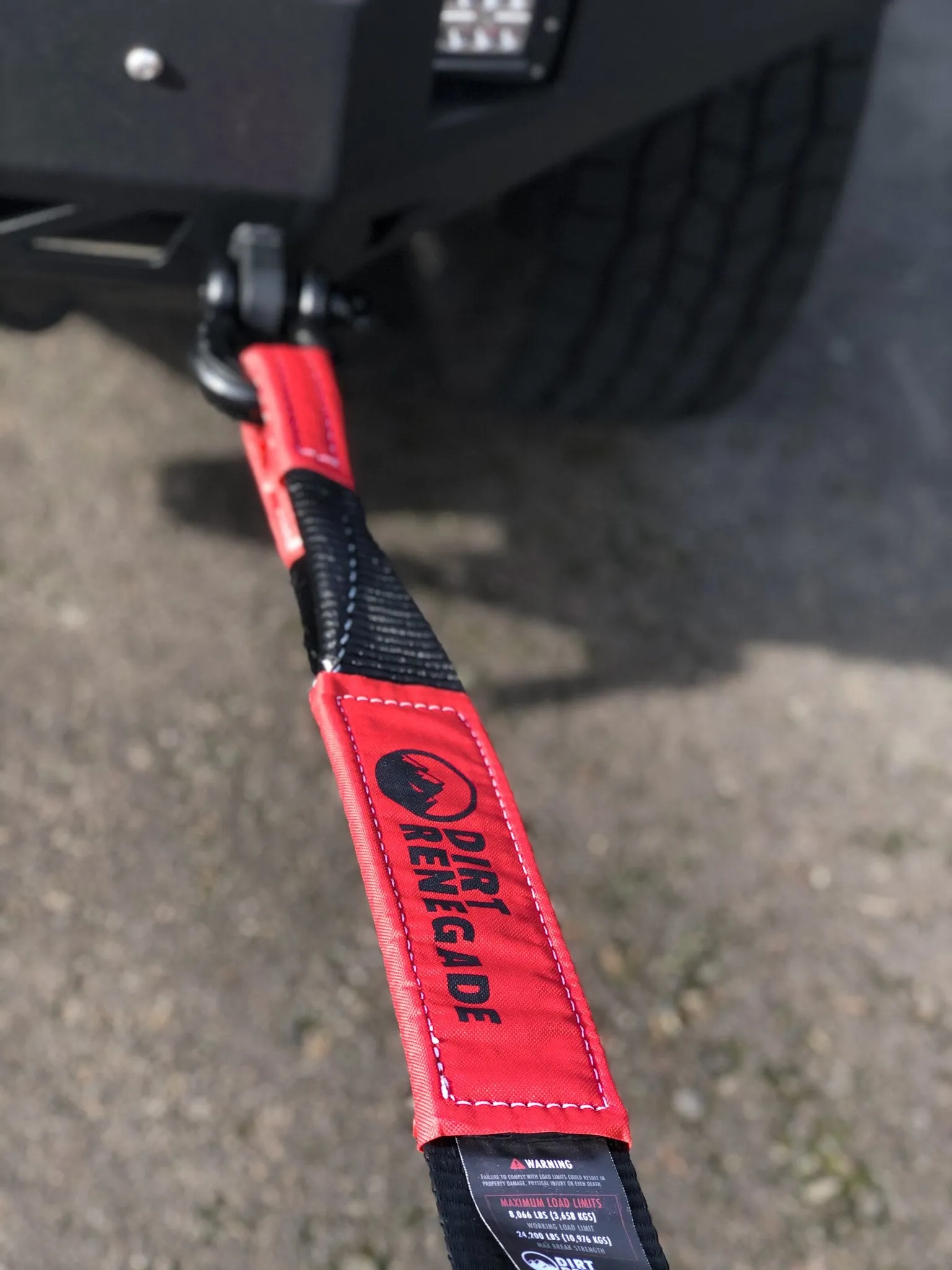 Complete Recovery Kit - 30ft Tow Strap & Shackle Kit