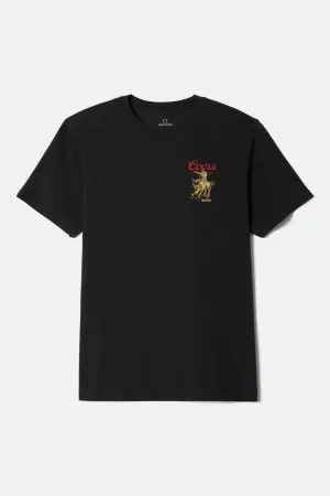 Coors Bound S/S Standard T-Shirt - Black