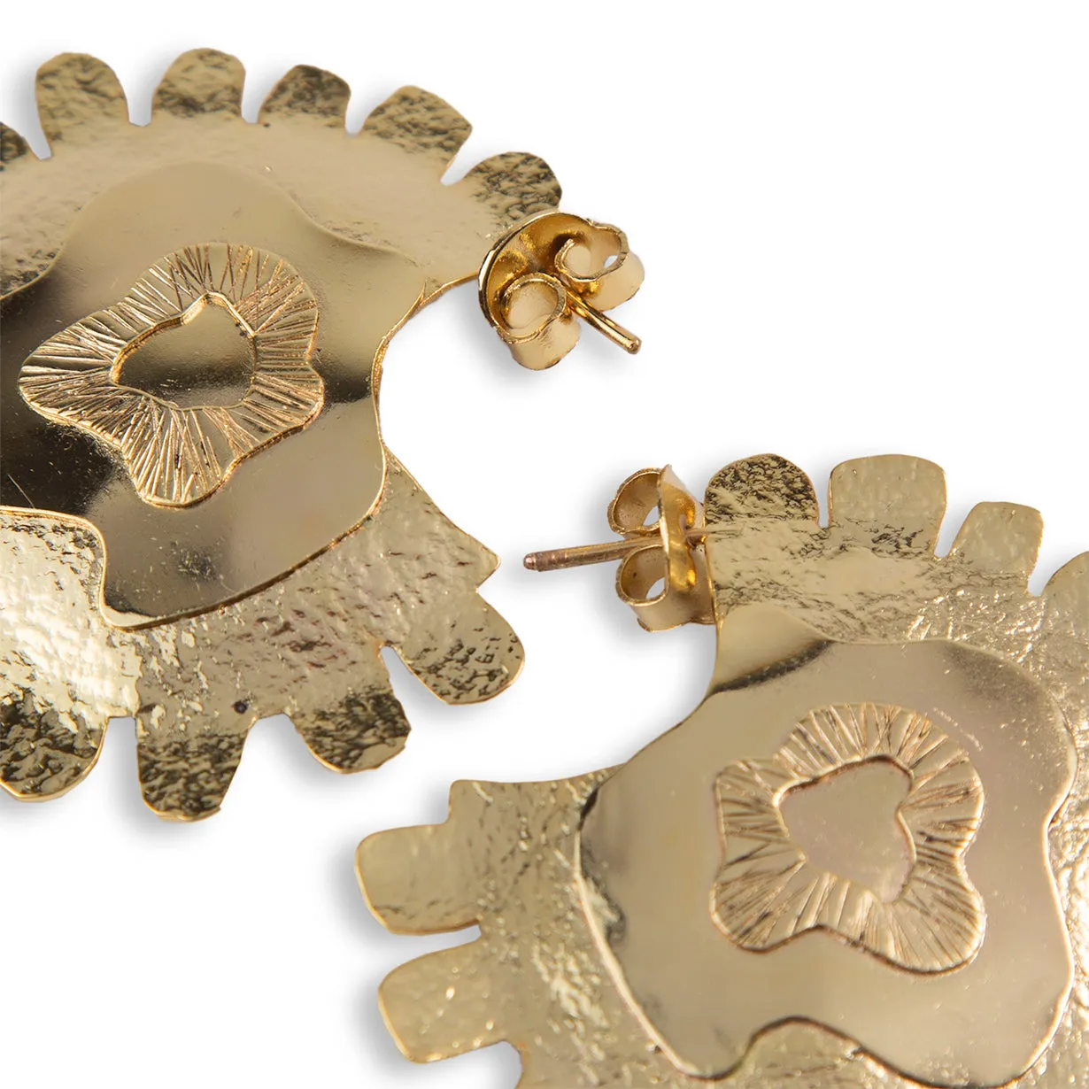 Coral Zoanthid Earring - Large