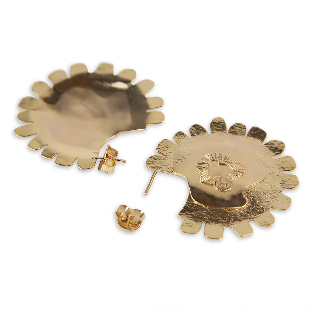Coral Zoanthid Earring - Large
