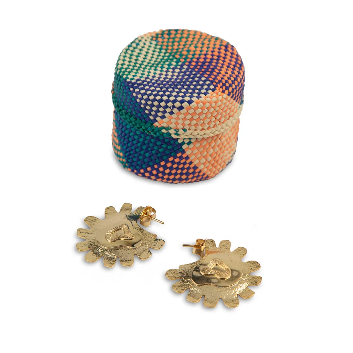 Coral Zoanthid Earring - Small