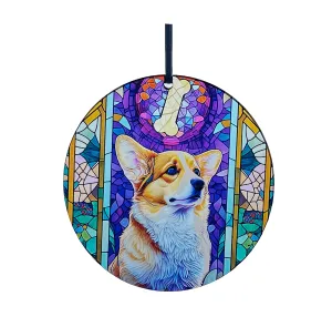 Corgi, Acrylic Window Ornament #SC233