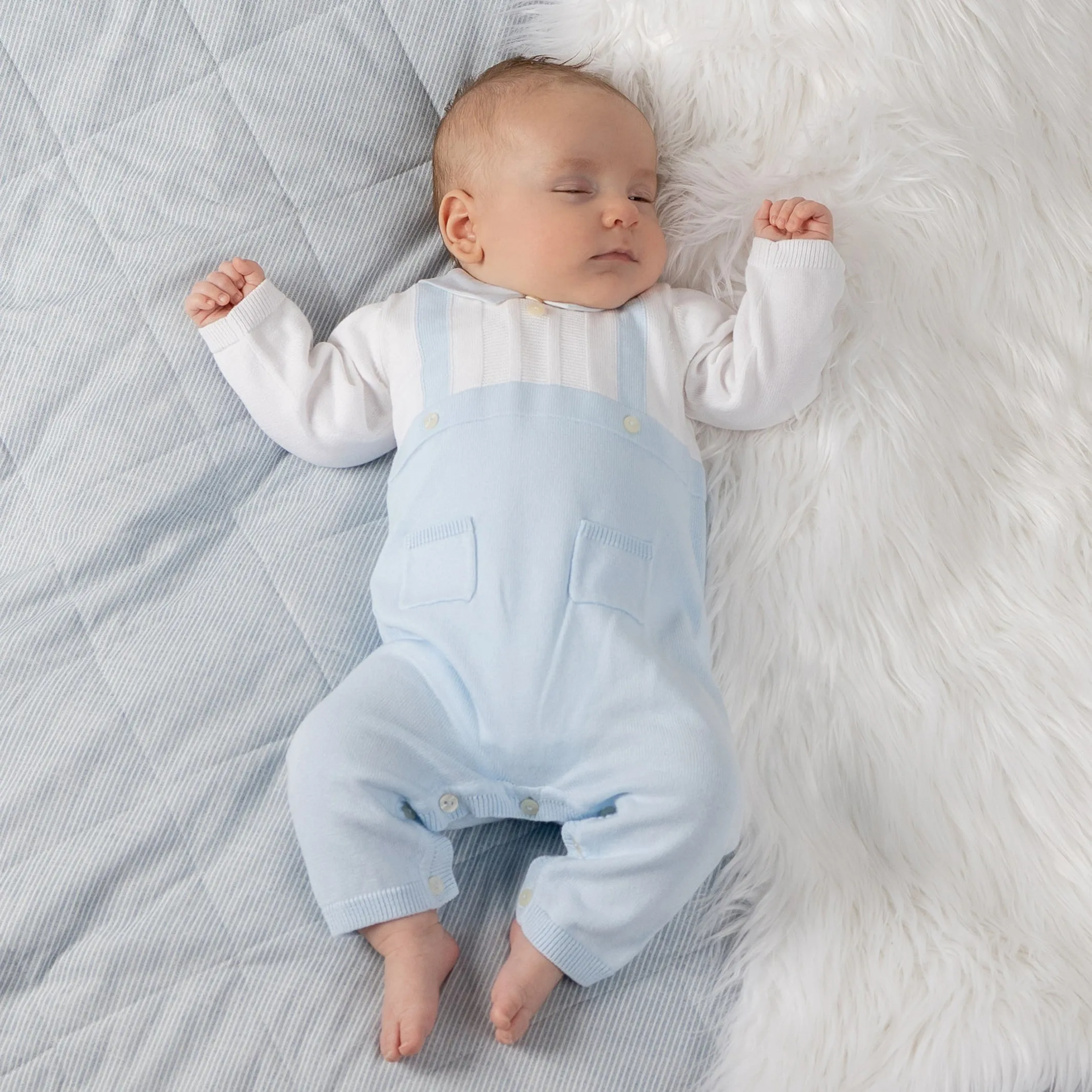 Cory Knit Baby Boys All in One
