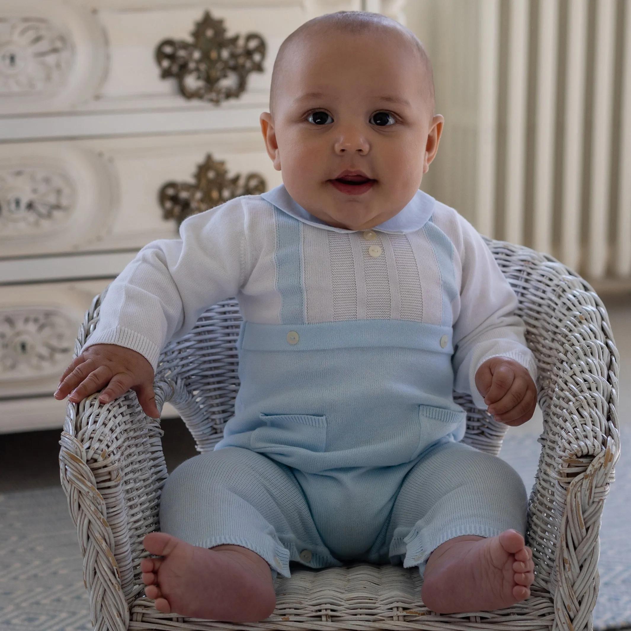 Cory Knit Baby Boys All in One