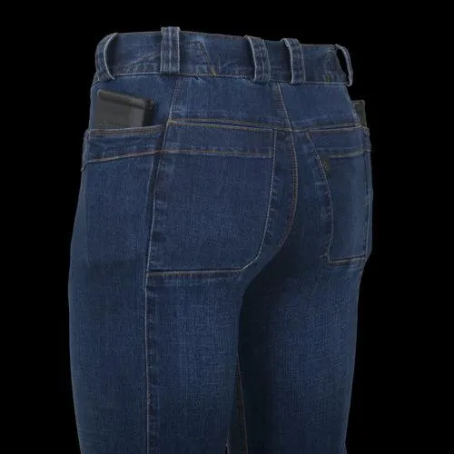 COVERT TACTICAL PANTS - Denim Mid - Vintage Worn Blue