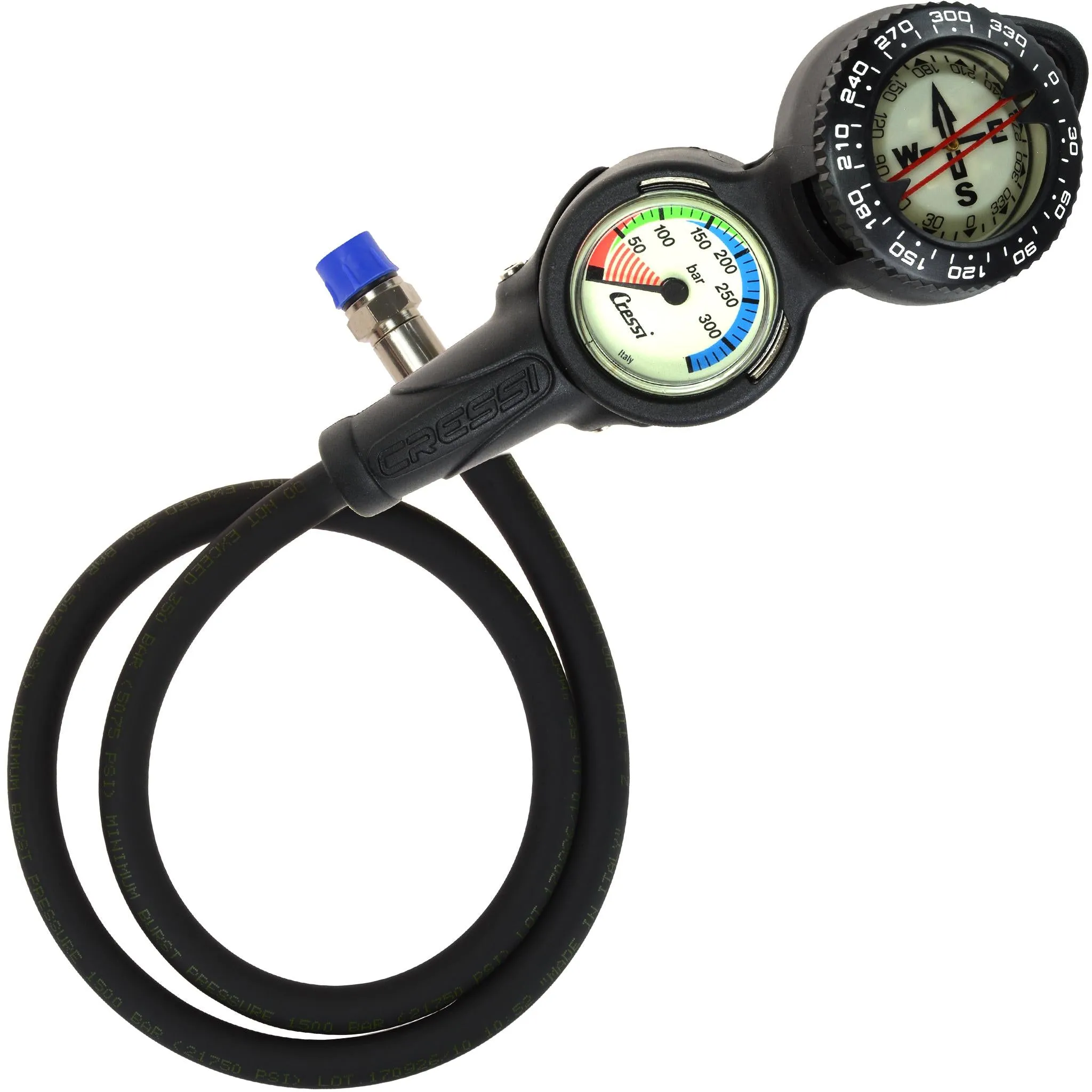 Cressi Diving Console 2 Gauge, Compass and Pressure
