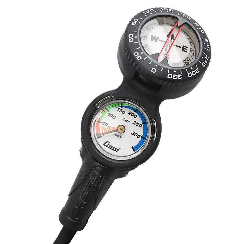 Cressi Diving Console 2 Gauge, Compass and Pressure