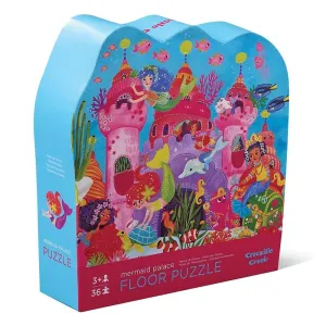 Crocodile Creek 36-Piece Floor Puzzle (Mermaid Palace)
