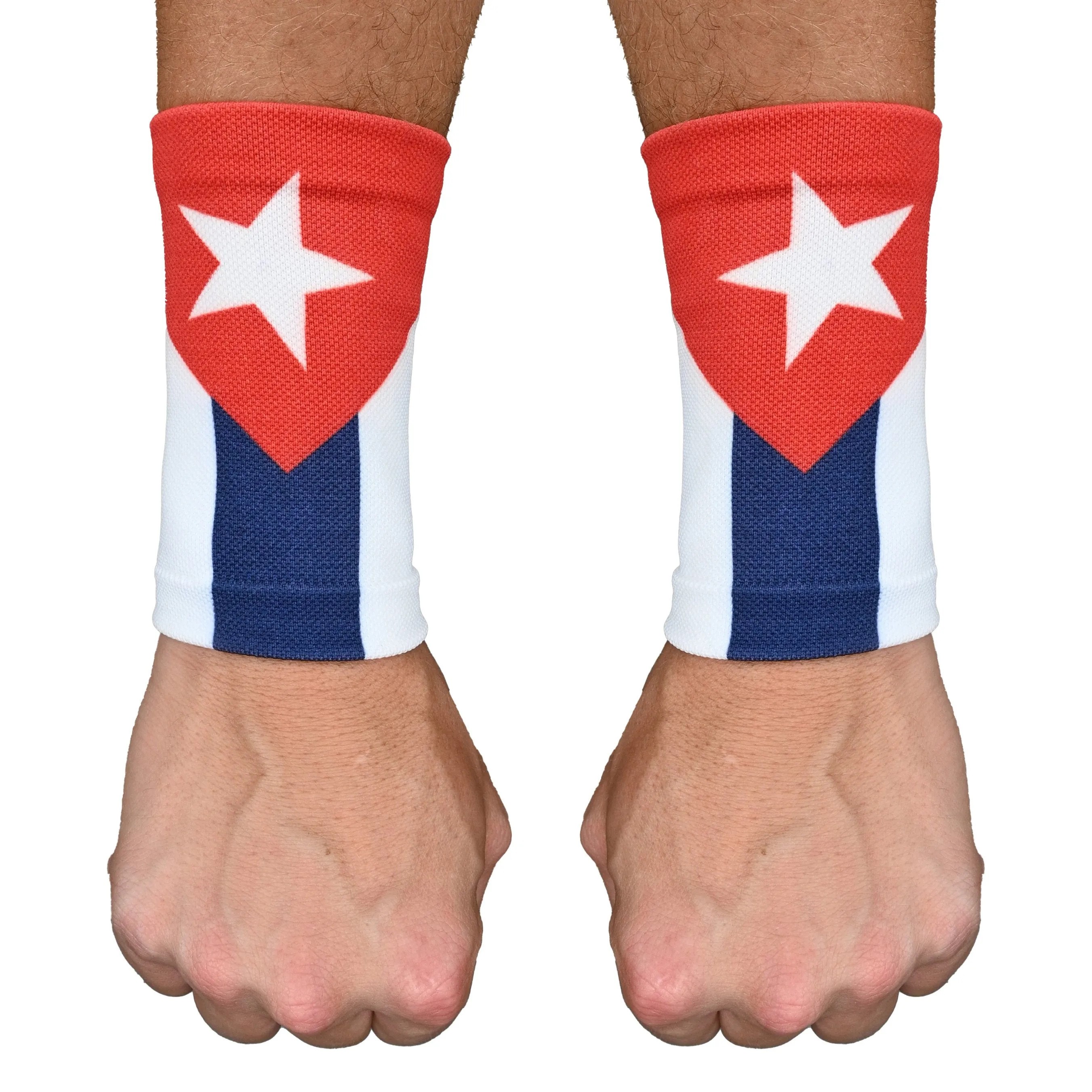 Cuba Flag Wrist Support Sleeves