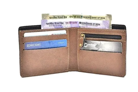 Customized Men's Wallet and Eyewear Case - Brown