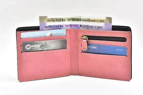 Customized Men's Wallet and Eyewear Case - Peach