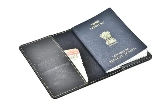 Customized with Name and Charm Men's 2 Pcs Travel Combo - Black