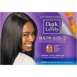 Dark and Lovely Healthy-Gloss 5 Shea Moisture No Lye Relaxer – Regular