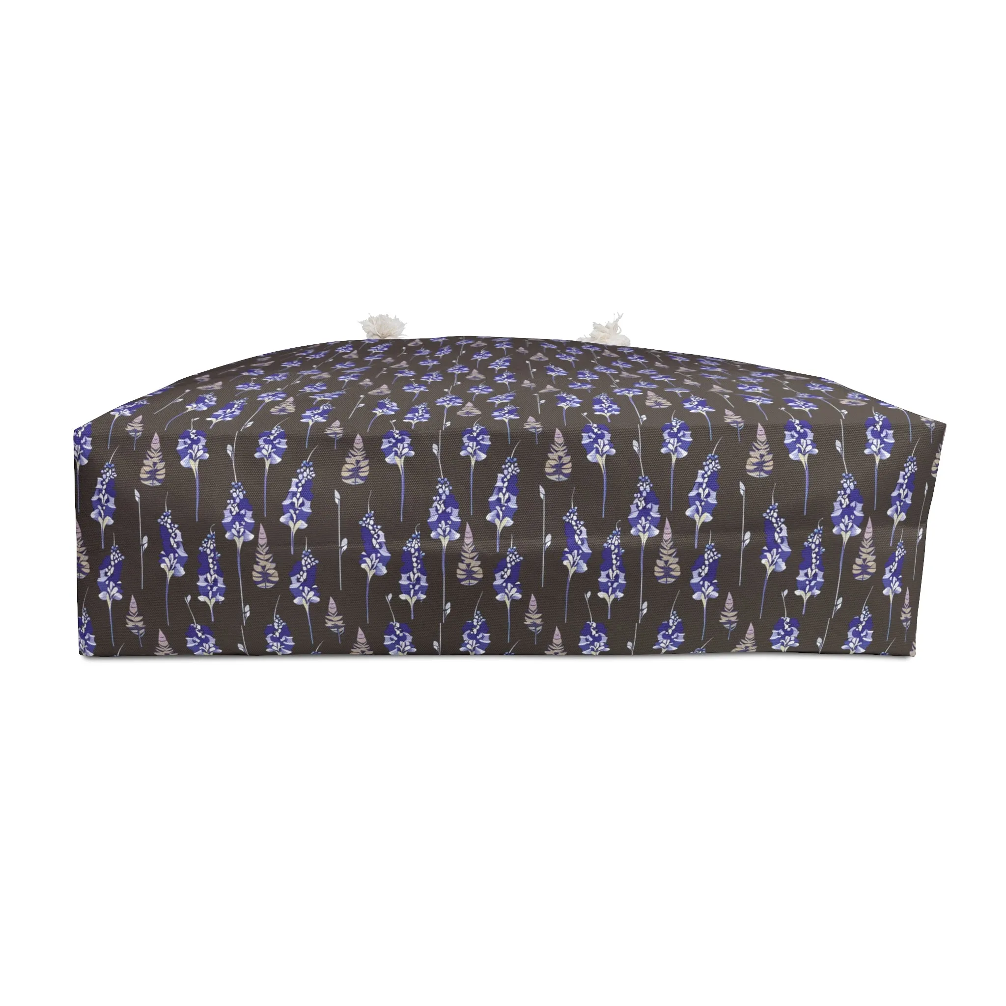 Delphinium Flower Weekender Travel Tote Bag