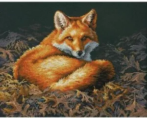 Dimensions  Counted Cross Stitch Kit Pattern - Sunlit Fox